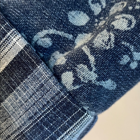 Anthropologie Pilco Quilted Denim Kimono Jacket size S/M NWT - Picture 5 of 9